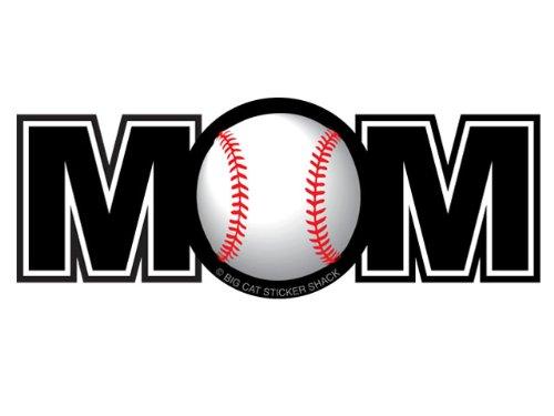 Algopix Similar Product 19 - Softball Baseball Mom (Bumper Sticker)