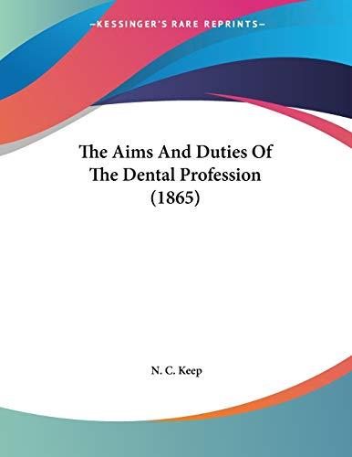 Algopix Similar Product 9 - The Aims And Duties Of The Dental