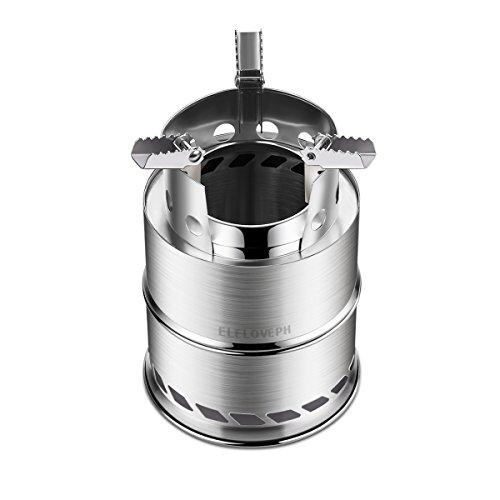 Algopix Similar Product 6 - Eleloveph Wood Burning Portable Camping