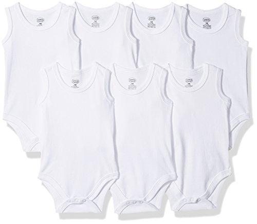 Algopix Similar Product 7 - Luvable Friends Basic Bodysuits, 5 Pack
