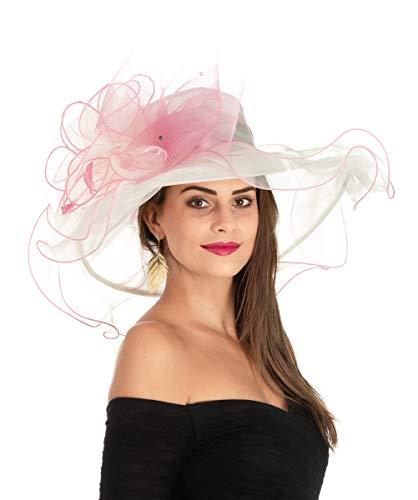 Algopix Similar Product 19 - Womens Organza Church Kentucky Derby