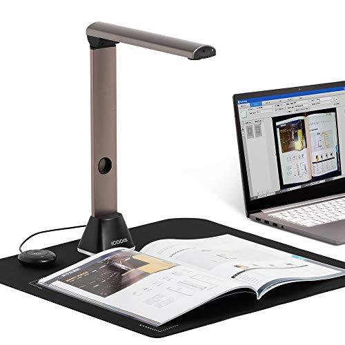 Algopix Similar Product 5 - iCODIS X7 Book  Document Scanner 15MP