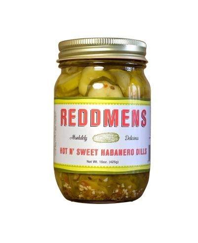 Algopix Similar Product 3 - Reddmen's Hot n' Sweet Habanero Dills