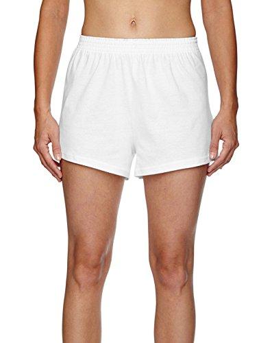 Algopix Similar Product 2 - RM JERSEY KNIT CHEER SHORT (WHITE) (XL)