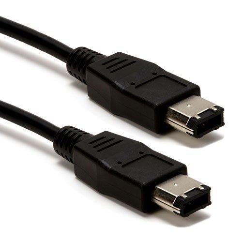 Algopix Similar Product 11 - Black IEEE 1394 Firewire 400 to