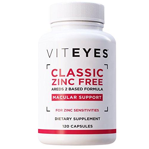 Algopix Similar Product 12 - VITEYES Classic AREDS 2 Zinc Free 120