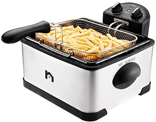 Algopix Similar Product 10 - New House Kitchen Jumbo Size Deep Fryer