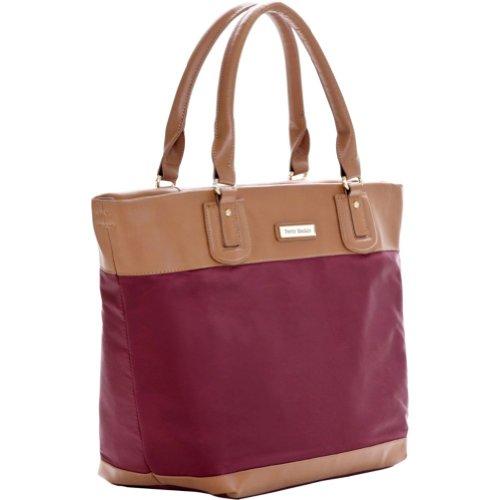 Algopix Similar Product 2 - Perry Mackin Alexis Diaper Tote, Wine