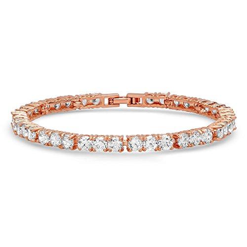 Algopix Similar Product 3 - 18k white gold plated brass simulated