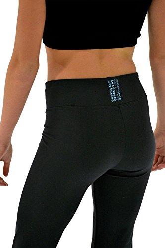 Algopix Similar Product 2 - ChloeNoel P622F All Black 3 Waist Band