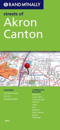 Algopix Similar Product 10 - Rand McNally Folded Map: Akron, Canton