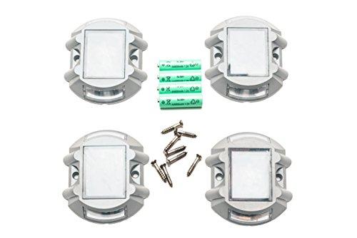 Algopix Similar Product 12 - Grant Park 4Pack Solar Powered Bright