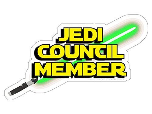 Algopix Similar Product 4 - Jedi Council Member (Bumper Sticker)