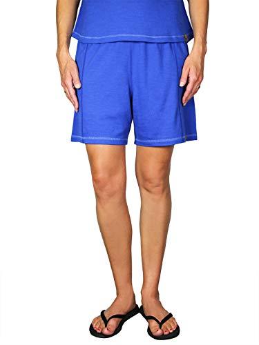 Algopix Similar Product 10 - Chill Angel Merino Jammie Boxer Blue