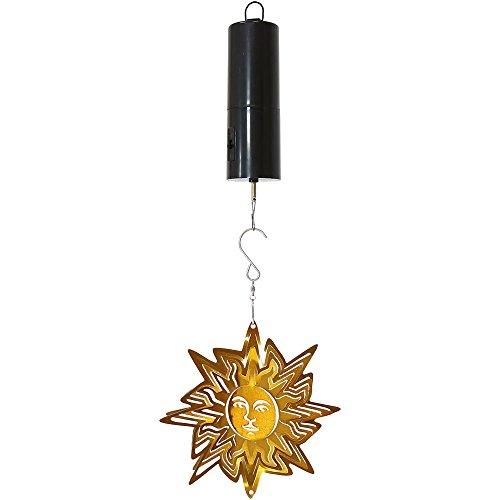 Algopix Similar Product 20 - Sunnydaze Reflective 3D Gold Sun