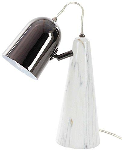 Algopix Similar Product 9 - Benzara Myla Task Lamp, White and Black