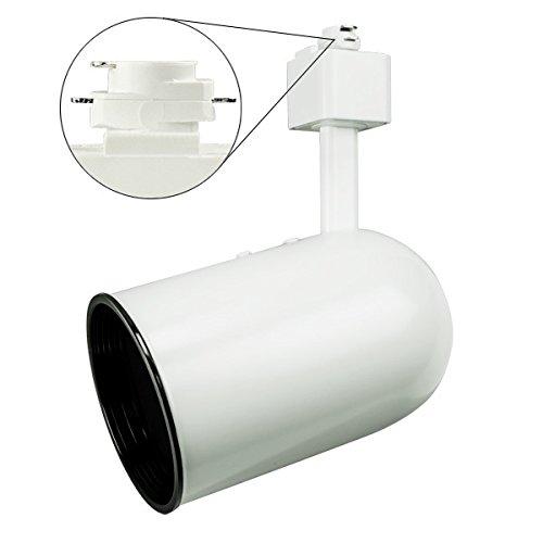 Algopix Similar Product 9 - White Cylinder Track Fixture Operates