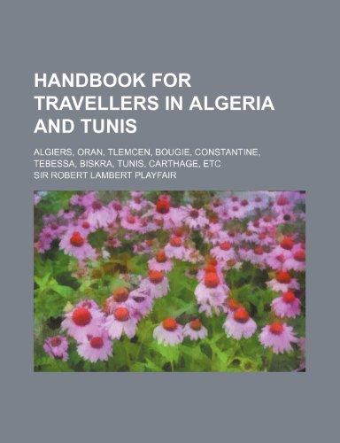 Algopix Similar Product 14 - Handbook for travellers in Algeria and