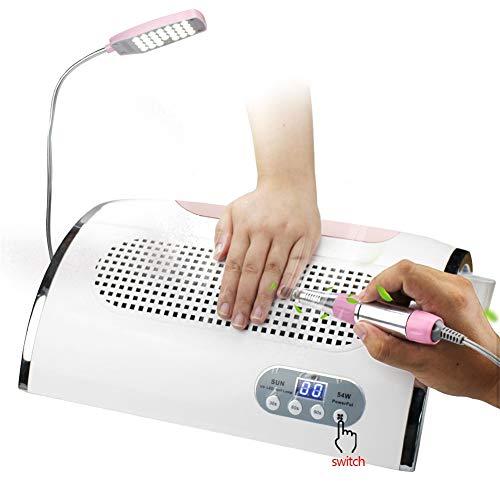 Algopix Similar Product 11 - ATNAILS 3 in 1 Nail Vacuum Cleaner Nail