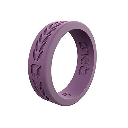 Algopix Similar Product 3 - Womens Lilac Laurel Q2X Silicone Ring