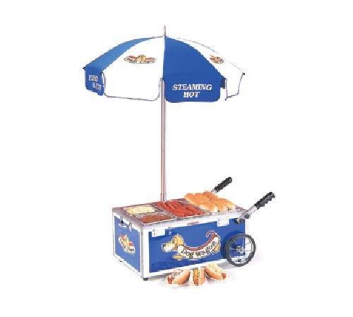 Algopix Similar Product 3 - Nemco 6550-DW Mini Hot Dog Steamer Cart