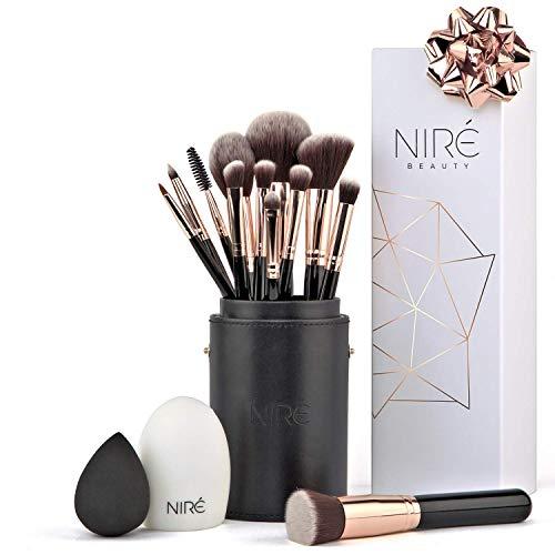 Algopix Similar Product 13 - NIR BEAUTY Pro 12Piece Makeup Brushes