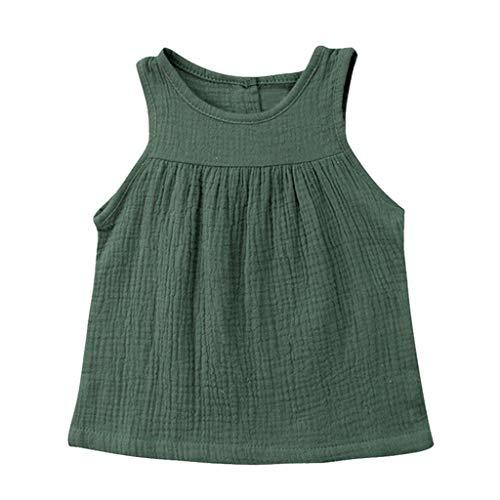 Algopix Similar Product 4 - ANJUNIE Tank Toddler Baby Kids Girls