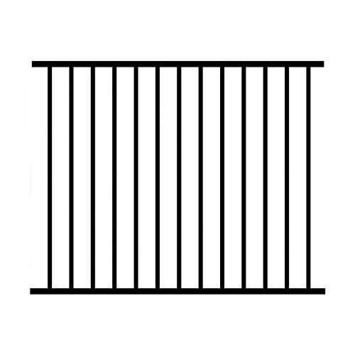 Algopix Similar Product 13 - Jerith 48 x 705 in Black Unassembled