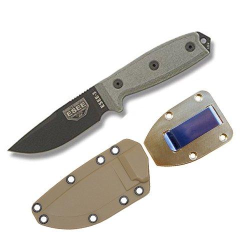Algopix Similar Product 15 - ESEE 3P Sharpened Back Edge Blades 