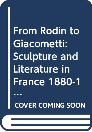 Algopix Similar Product 19 - FROM RODIN TO GIACOMETTI Sculpture and