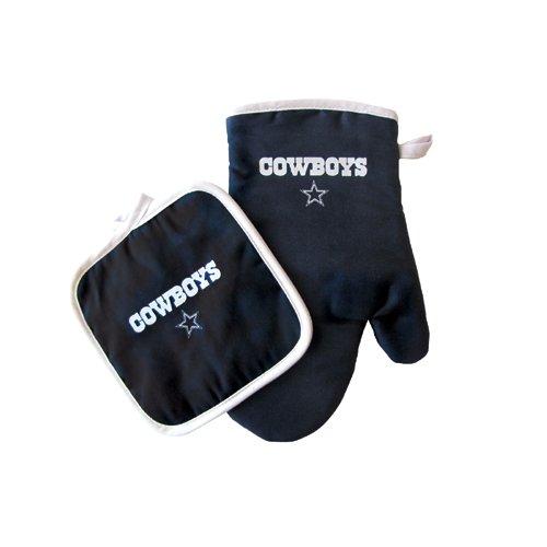 Algopix Similar Product 5 - Dallas Cowboys NFL Oven Mitt and Pot