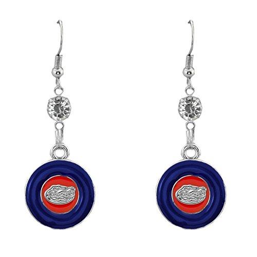 Algopix Similar Product 3 - Florida Gators Round Dangle Earrings
