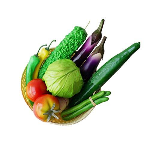 Algopix Similar Product 18 - XINFU Simulated Vegetable Fruit with