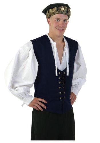Algopix Similar Product 3 - Navy Renaissance Vest