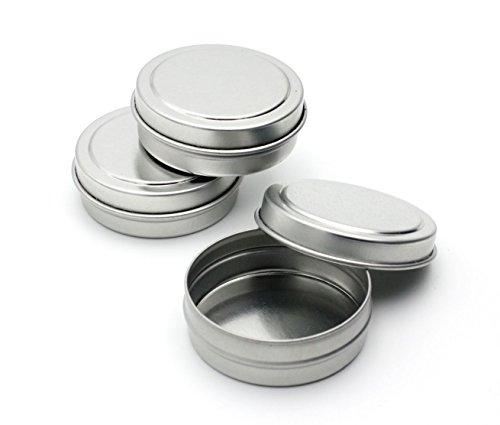 Algopix Similar Product 1 - Empty Slip Slide Round Tin Containers