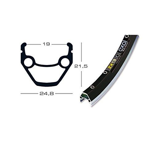 Algopix Similar Product 14 - Jante Exal ZX 19 noir Version 55919