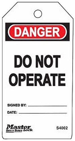 Algopix Similar Product 8 - Master Lock Danger  Do Not Operate