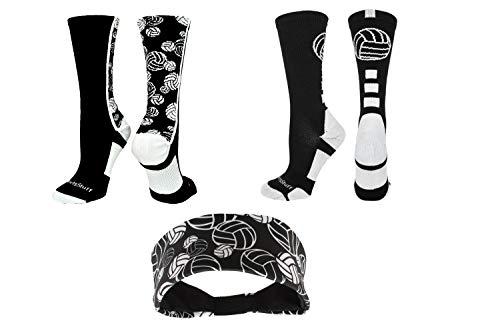 Algopix Similar Product 13 - MadSportsStuff Volleyball Logo Socks