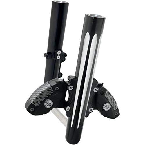 Algopix Similar Product 1 - Arlen Ness 40-510 Black Hot Fork Leg Set