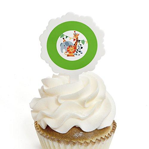 Algopix Similar Product 5 - Big Dot of Happiness Jungle Party