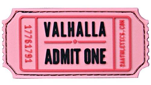 Algopix Similar Product 15 - Valhalla Admit One Morale Patch Pink