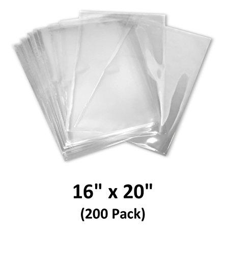 Algopix Similar Product 10 - 16x20 inch Odorless Clear 100 Guage