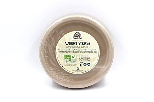 Algopix Similar Product 4 - EcoSouLife Wheatstraw  Plate 9