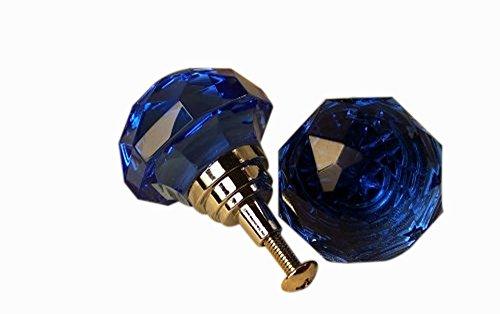 Algopix Similar Product 4 - LARGE Light Cobalt Blue Solid Crystal