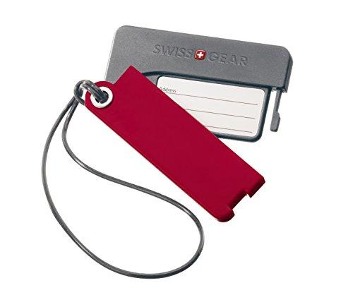 Algopix Similar Product 17 - Swiss Gear Luggage Tags Set Of 2 Red