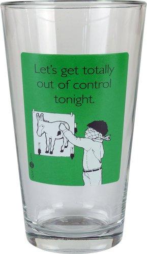 Algopix Similar Product 4 - Someecards "Out of Control" Pint