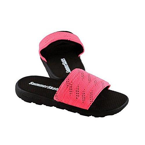 Algopix Similar Product 11 - SummerSkate Hockey Sandals PinkBlack