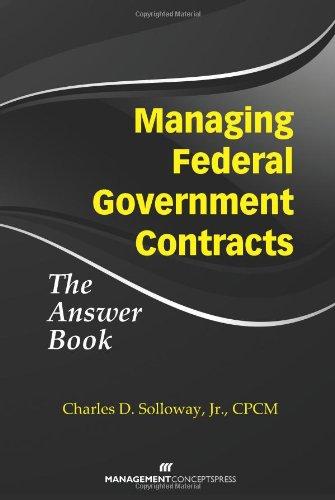 Algopix Similar Product 5 - Managing Federal Government Contracts