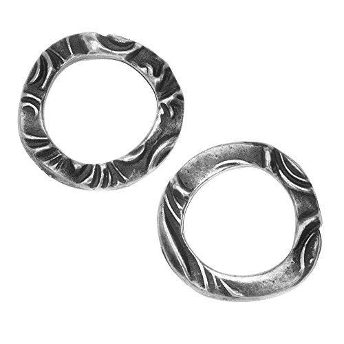 Algopix Similar Product 3 - TierraCast Connector Link Flora Ring
