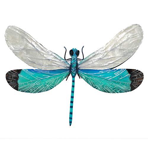 Algopix Similar Product 6 - ESH Dragonfly Wall Decor in White and